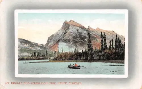 CDN Banff Mt. Rundle and Vermillion Lake gl1912 188.366