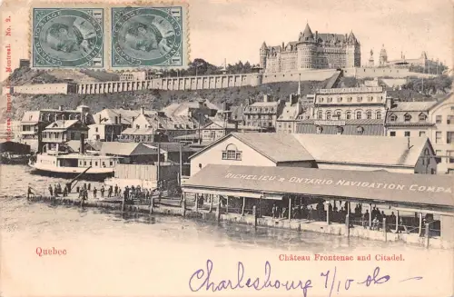 CDN Quebec Chateau Frontenac and Citadel gl1905 188.349