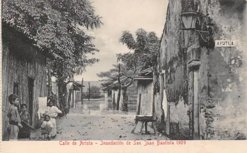 Mex Inundacion de San Juan Bautista 1909 ngl 188.392