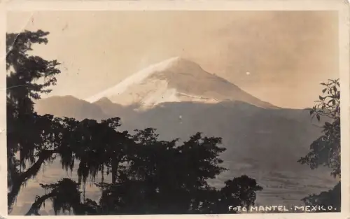 Mex Popocatepetl Fotokarte gl1928 188.415
