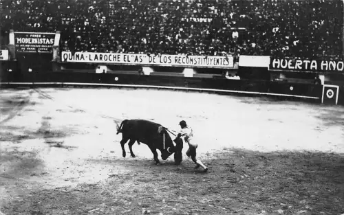 Mex Stierkampf Fotokarte ngl 188.441