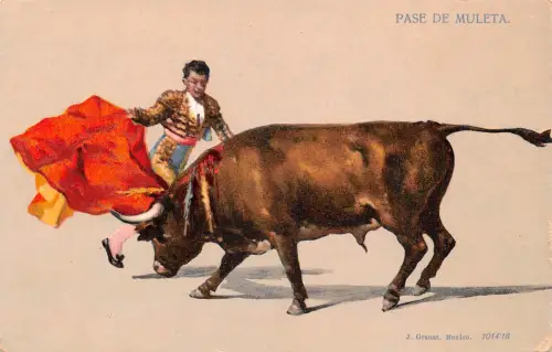 Mex Stierkampf Pase de Muleta ngl 188.427