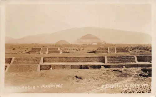 Mex Ciudadela y Piramides-San Juan Teotihuacan Fotokarte ngl 188.423