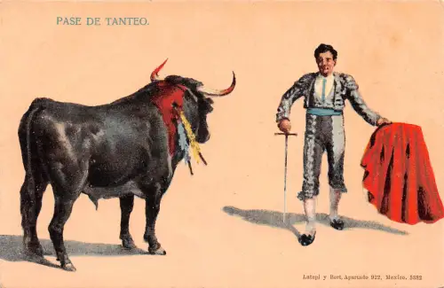 Mex Stierkampf Pase de Tanteo ngl 188.428