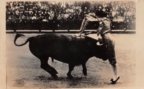 Mex Stierkampf Fotokarte ngl 188.439