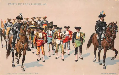Mex Stierkampf Paseo de las Cuadrillas ngl 188.435
