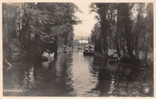 Mex Xochimilco Fotokarte gl1928 188.471