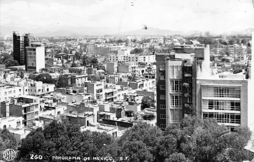 Mex Mexico City Panorama gl1963 188.499