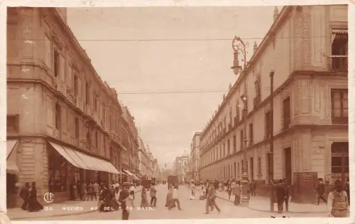 Mex Mexico City Ave del 5 oe mayo Fotokarte gl1924 188.520