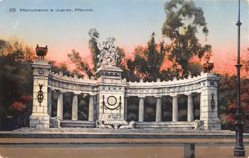 Mex Mexico City Monumento a Juarez ngl 188.532