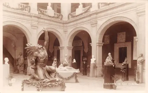 Mex Mexico City Academica de San Carlos Fotokarte ngl 188.530