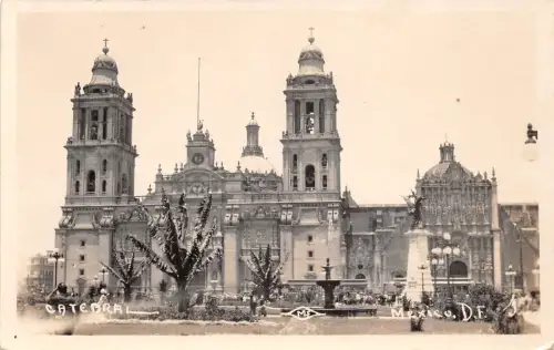 Mex Mexico City Catedral Fotokarte ngl 188.524