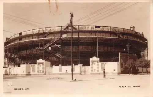 Mex Mexico City Plaza de Tores Fotokarte ngl 188.539