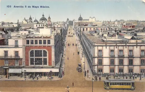 Mex Mexico City Avenida 5 de Mayo ngl 188.537