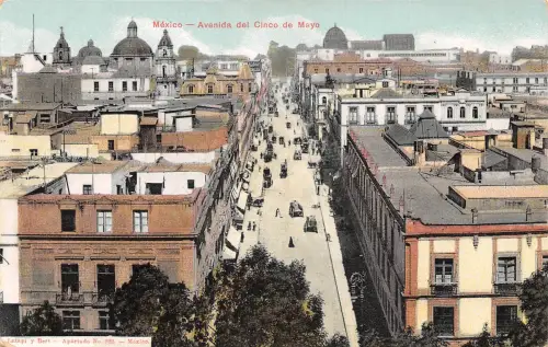 Mex Mexico City Avenida del Cinco de Mayo ngl 188.538