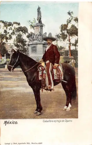 Mex Caballero en traje de Charro ngl 188.556