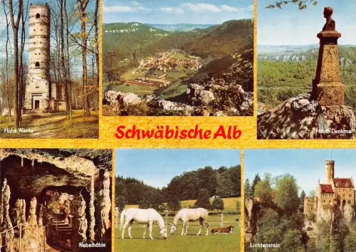 Schwäbische Alb Mehrbildkarte ngl 188.620