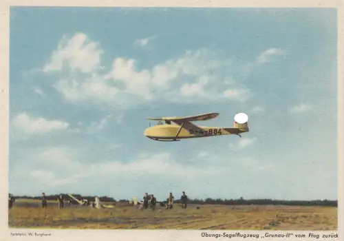 II. WK Übungs-Segelflugzeug "Grunau II" ngl 188.634