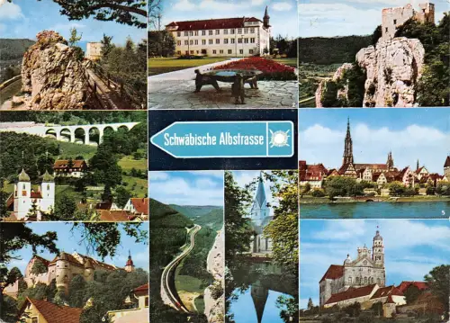 Schwäbische Albstrasse Mehrbildkarte ngl 188.618