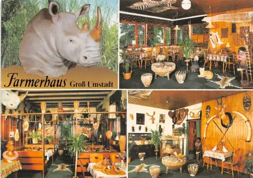 Groß-Umstadt Farmerhaus Mehrbildkarte ngl 188.722