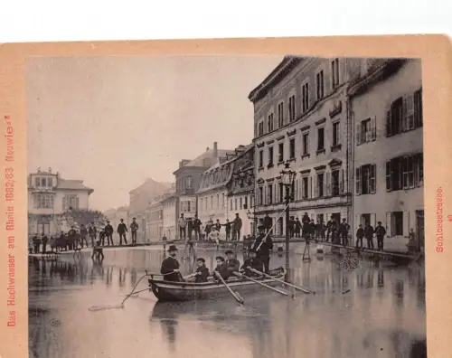 Neuwied a.Rh. Hochwasser Schlossstrasse FOTO ngl 188.700