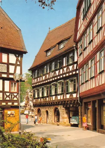 Bensheim a.d.B. Fachwerkhäuser Archivkarte Metz-Verlag ngl 188.747