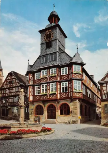 Heppenheim a.d.B.Rathaus Archivkarte Metzverlag ngl 188.796