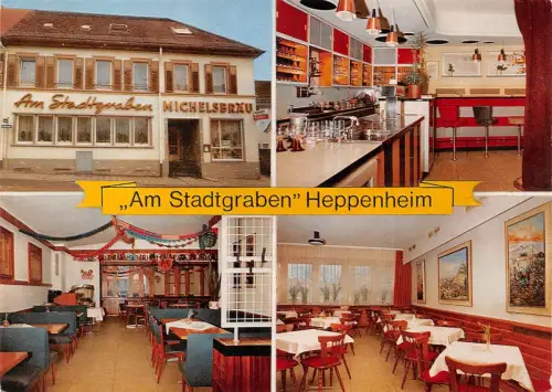 Heppenheim a.d.B. Restaurant "Am Stadtgraben" ngl 188.809
