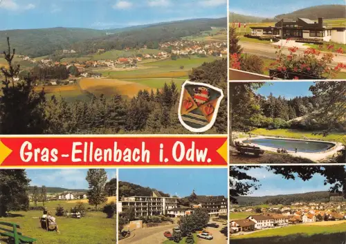 Gras-Ellenbach i. Odw. Mehrbildkarte ngl 188.828