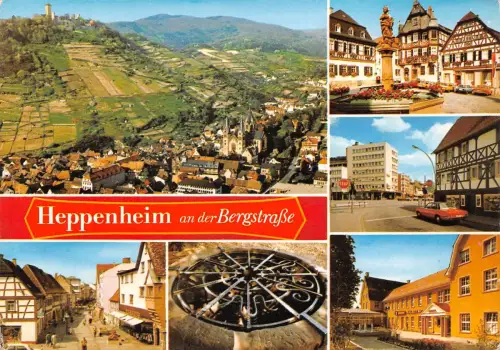 Heppenheim Mehrbildkarte ngl 188.807