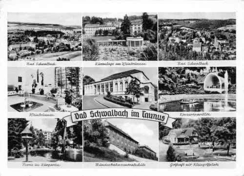 Bad Schwalbach i.T. Mehrbildkarte gl1959 188.847