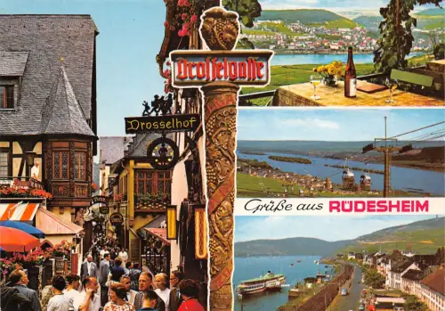 Rüdesheim a. Rhein Mehrbildkarte ngl 188.865
