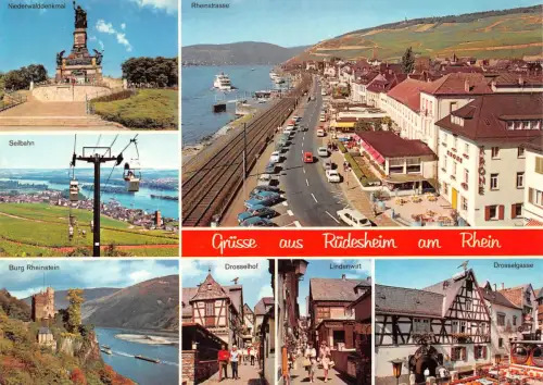 Rüdesheim a. Rhein Mehrbildkarte ngl 188.866