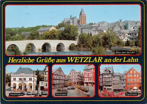 Wetzlar a.d. Lahn Mehrbildkarte gl1990 188.886