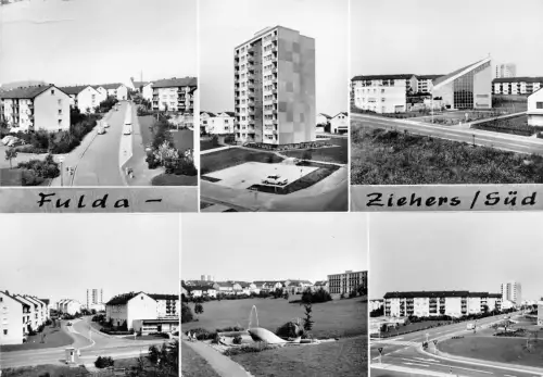 Fulda-Ziehers/Süd Mehrbildkarte gl1983 188.905