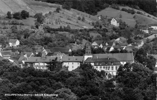Philippsthal (Werra) Schloß Kreuzberg gl1961 188.923