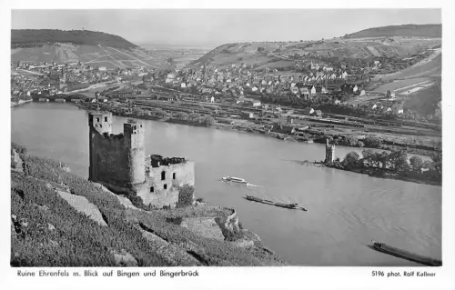 Bingen a.R. Blick auf Bingen und Bingerbrück ngl 188.986