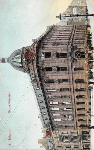 Saarbrücken-St. Johann Neues Postamt gl1910 189.058