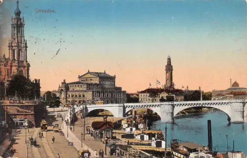 Dresden Elbe-Hauptansicht gl1912 189.083