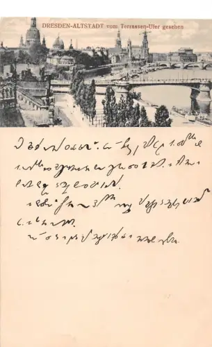 Dresden vom Terrassenufer gesehen gl1912 189.079