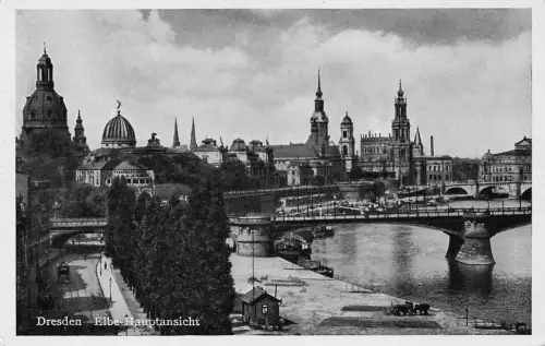 Dresden Elbe-Hauptansicht gl 189.085