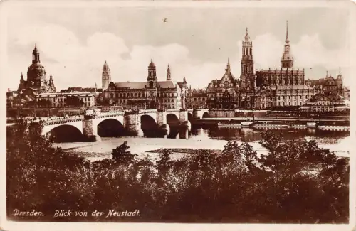 Dresden Blick von der Neustadt ngl 189.089