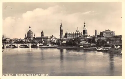 Dresden Elbpanorama nach Osten gl1940 189.114