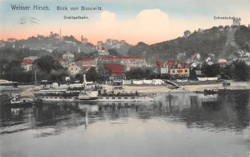 Dresden Weißer Hirsch Blick von Blasewitz gl1915 189.137