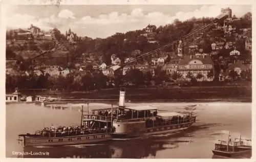 Dresden-Loschwitz Elbpartie gl1931 189.164