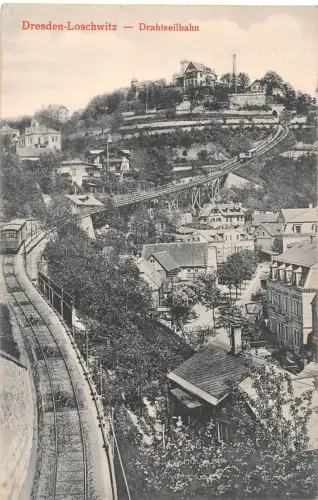 Dresden-Loschwitz Drahtseilbahn feldpgl1917 189.145