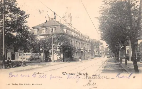 Dresden-Weißer Hirsch Kurhaus gl1903 189.154