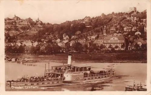 Dresden-Loschwitz Elbpartie gl1928 189.163