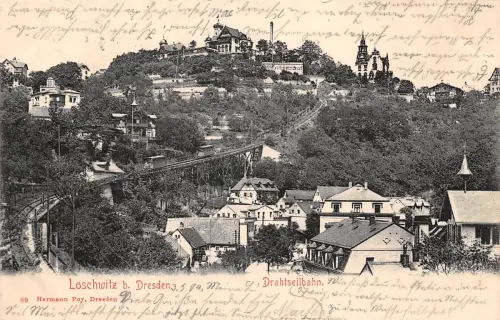 Dresden-Loschwitz Drahtseilbahn gl1904 189.170