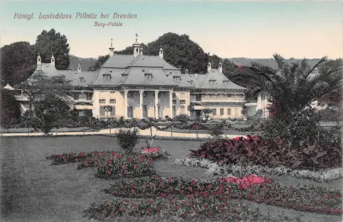 Dresden Pillnitz. Lustschloß Burg-Palais ngl 189.199
